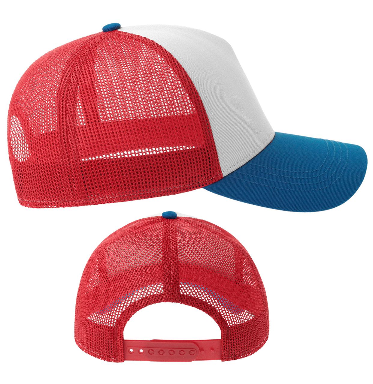 Trucker Cap - Speed Hotrod rot/weiß/blau