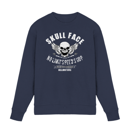 Skull Face Garage - Premium Sweatshirt