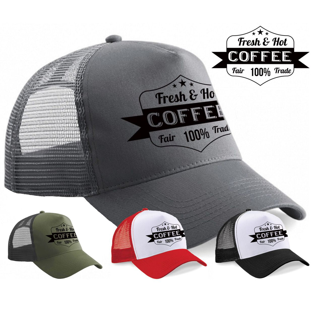 Trucker Cap Coffee