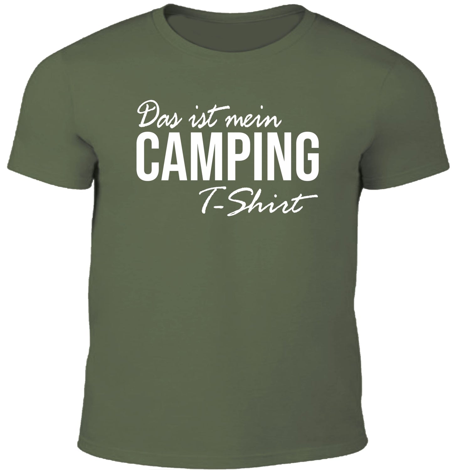Das ist mein Camping  Shirt - Fun Herren Shirt