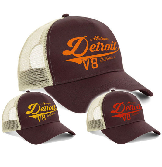 Trucker Cap Detroit V8 - Hellmotors