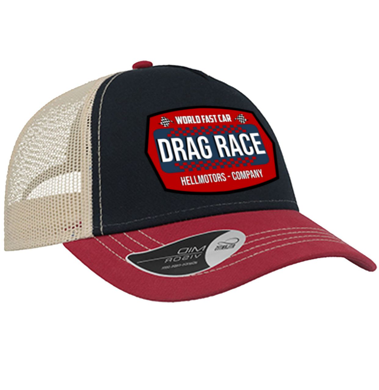 Trucker Cap Drag Race rot
