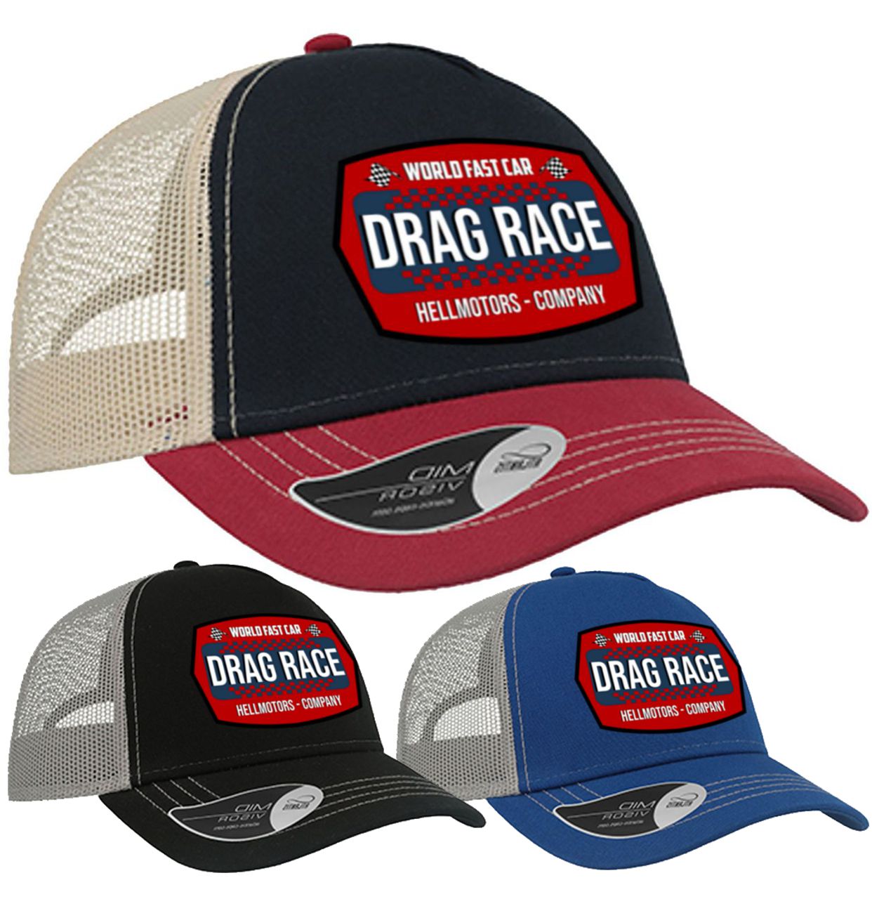 Trucker Cap Drag Race rot