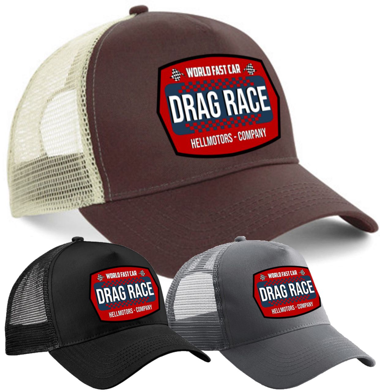 Trucker Cap Drag Race