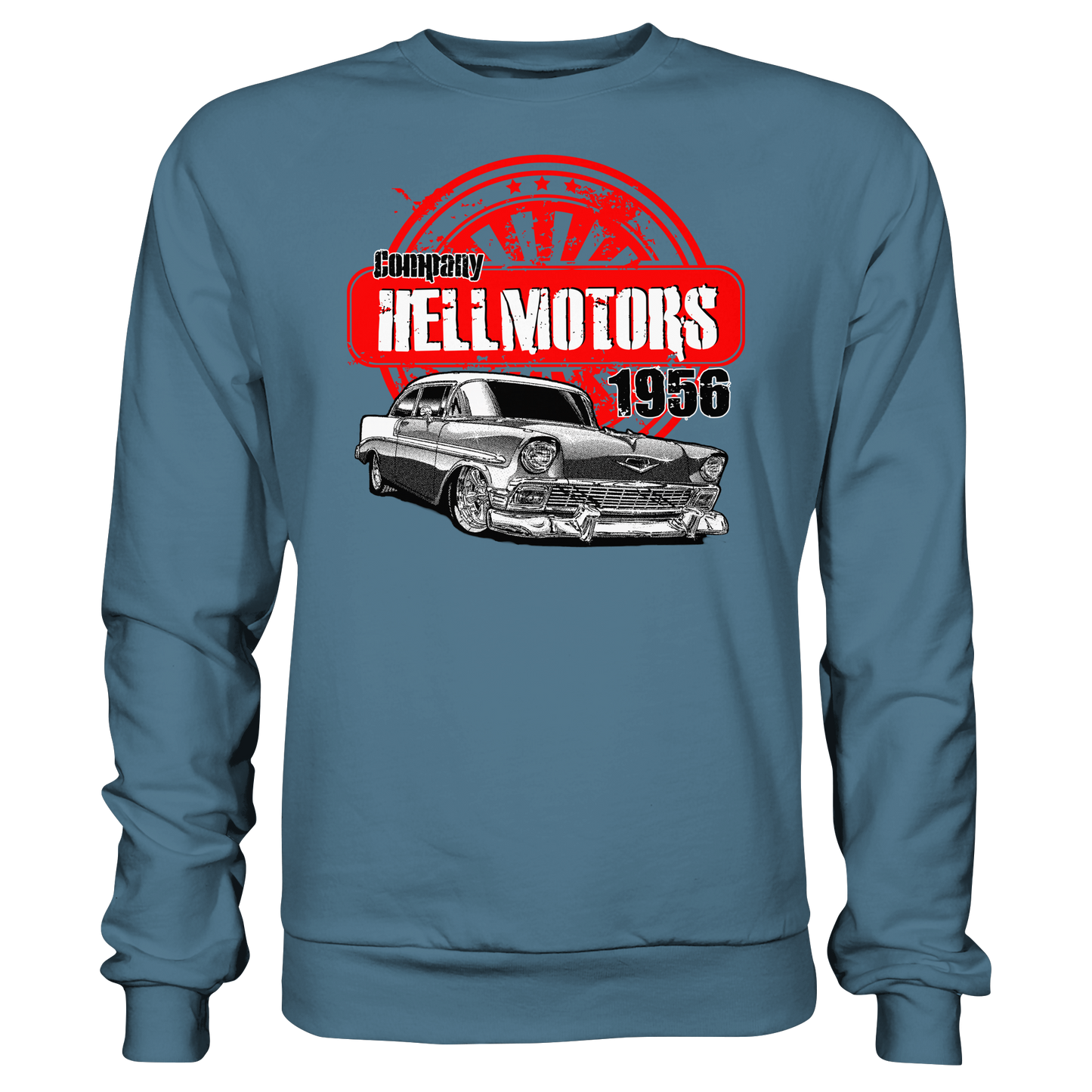 Vintage Auto Chevy 1956 – Biker & Hot Rod Sweater| HELLMOTORS