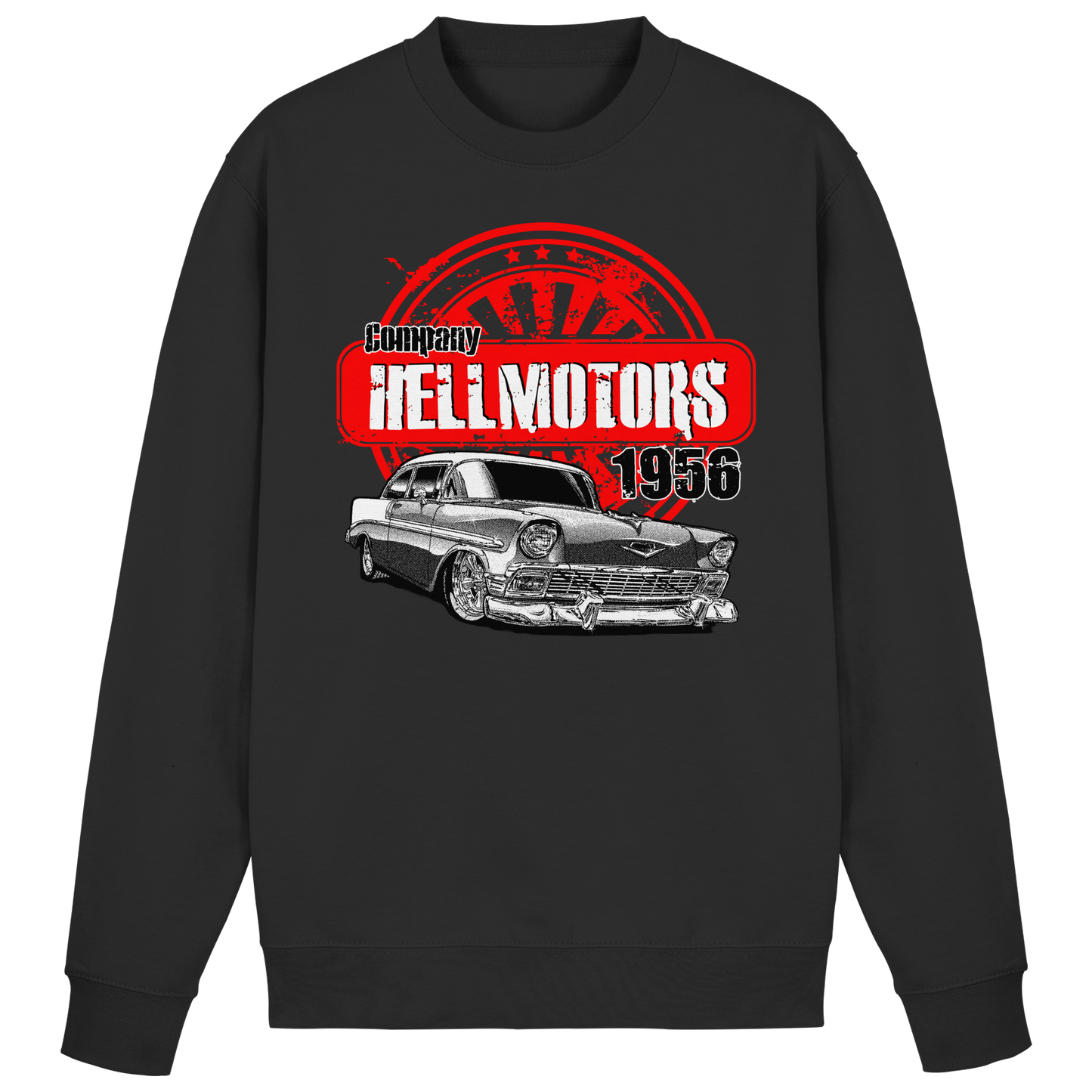Vintage Auto Chevy 1956 – Biker & Hot Rod Sweater| HELLMOTORS
