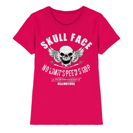 Skull Face Garage - Ladies Premium Shirt