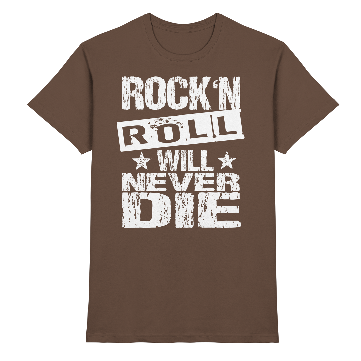 Rock n Roll will never die - Premium Shirt