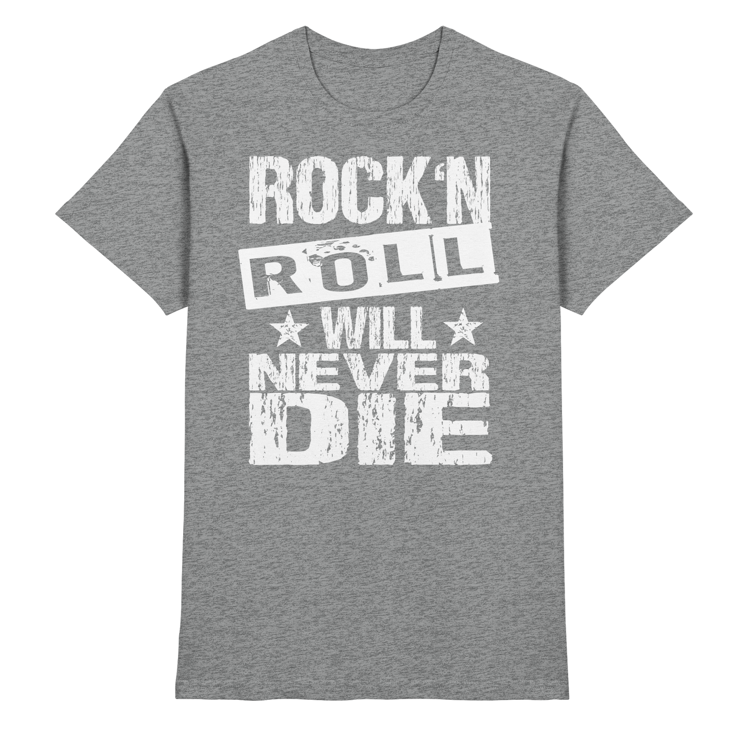Rock n Roll will never die - Premium Shirt
