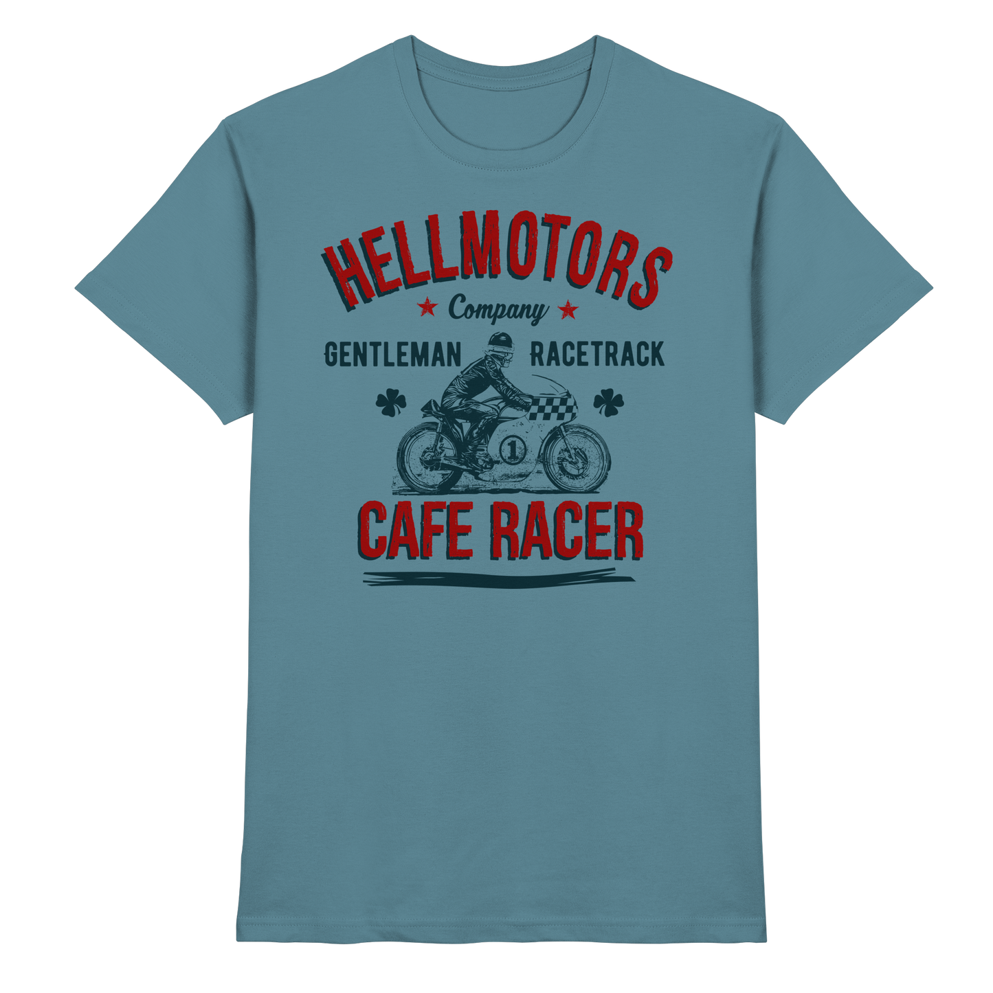 Gentleman Racer Shirt – Classic Motorcycle Spirit | HELLMOTORS
