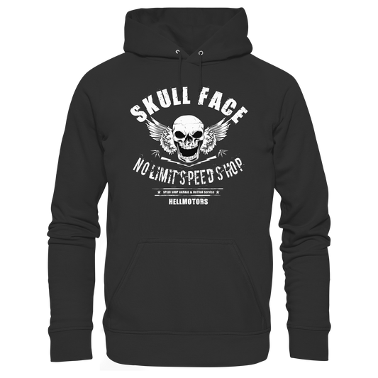 Skull Face Garage - Premium Unisex Hoodie