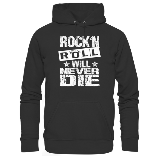 Rock n Roll will never die - Premium Hoodie