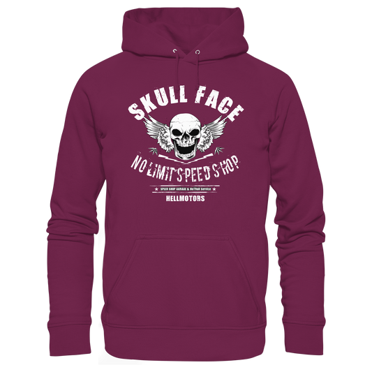 Skull Face Garage - Premium Unisex Hoodie