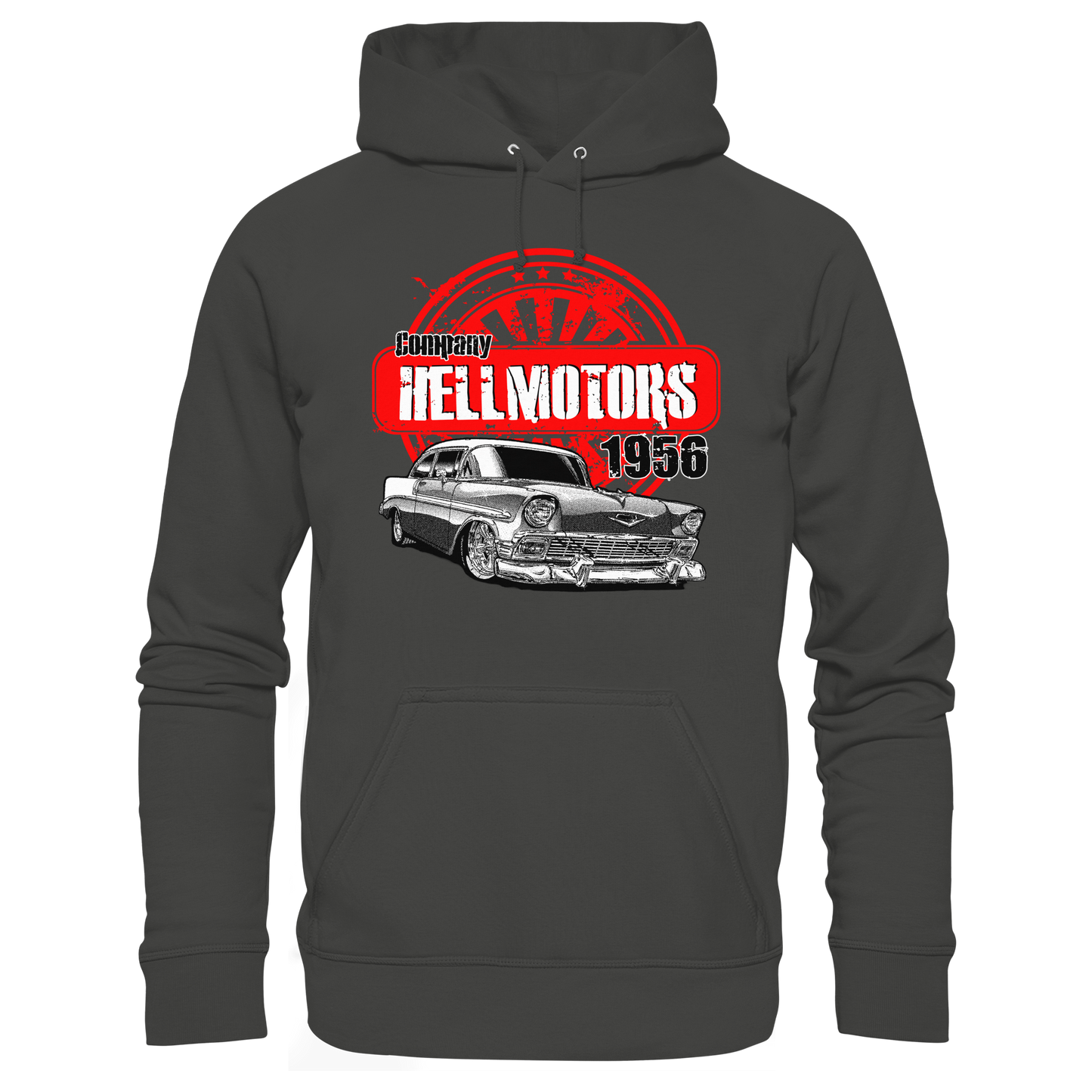 Vintage Auto Chevy 1956 – Biker & Hot Rod Hoodie| HELLMOTORS