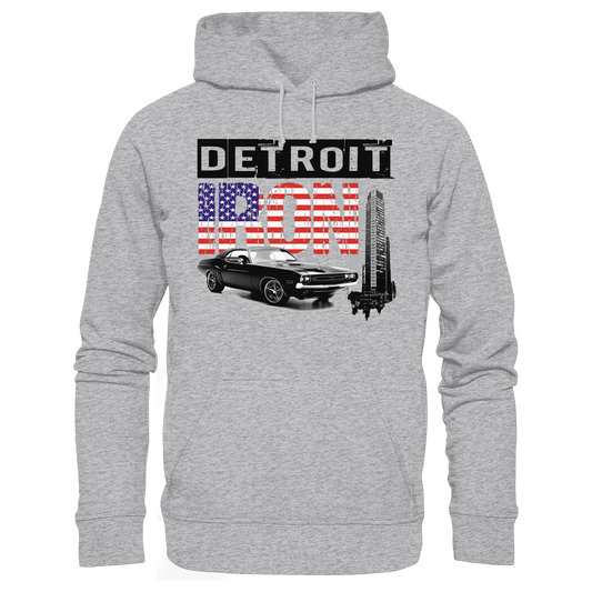 Muscle Car Hoodie Detroit – Vintage US Car Hoodie| HELLMOTORS