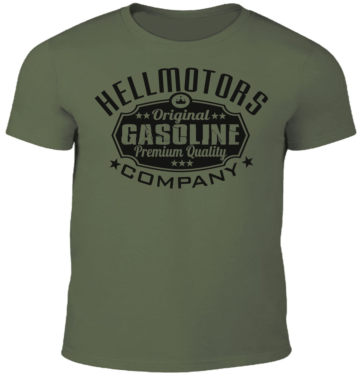 Gasoline farbig- Herren Shirt