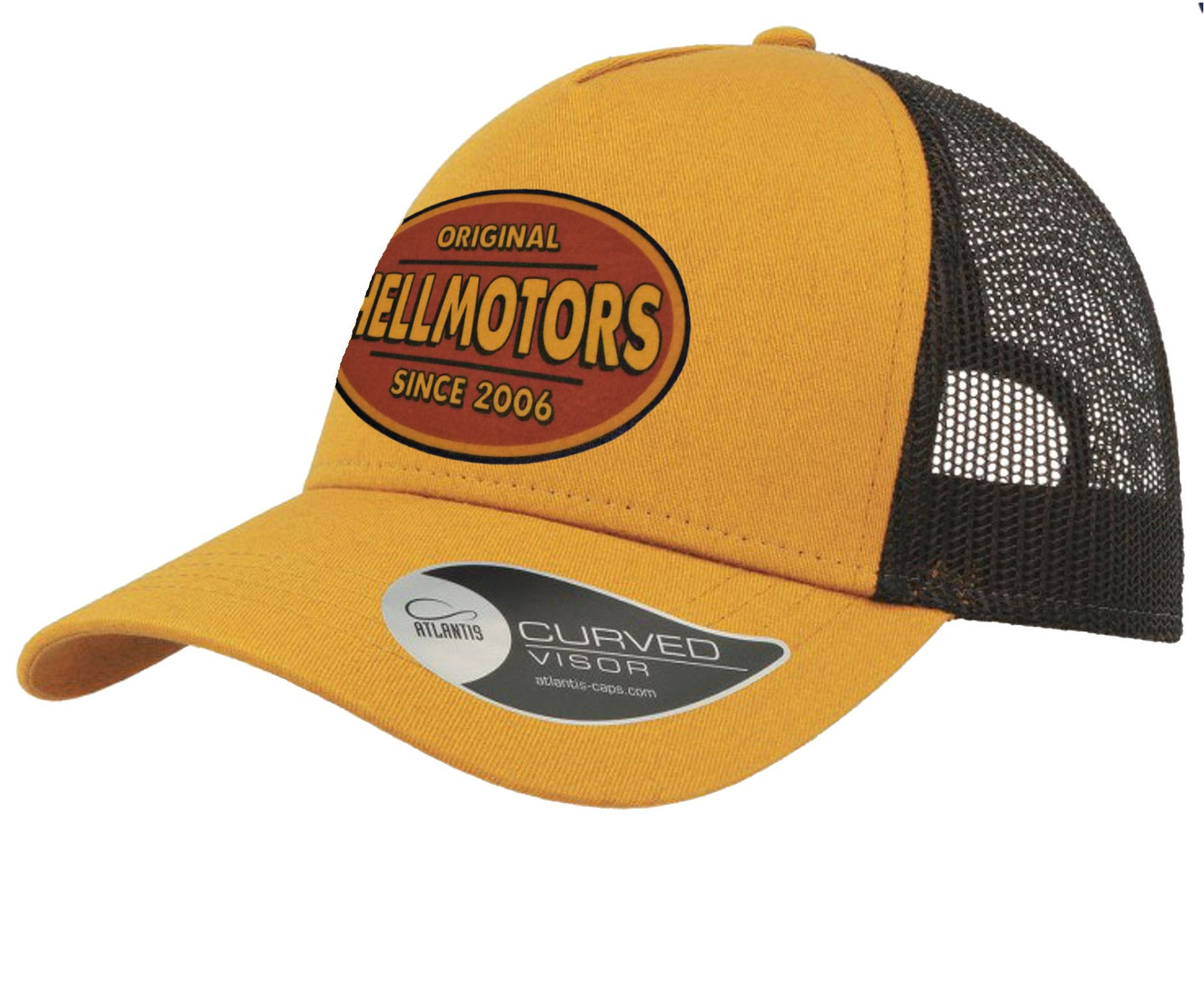 Trucker Cap Hellmotors mustard