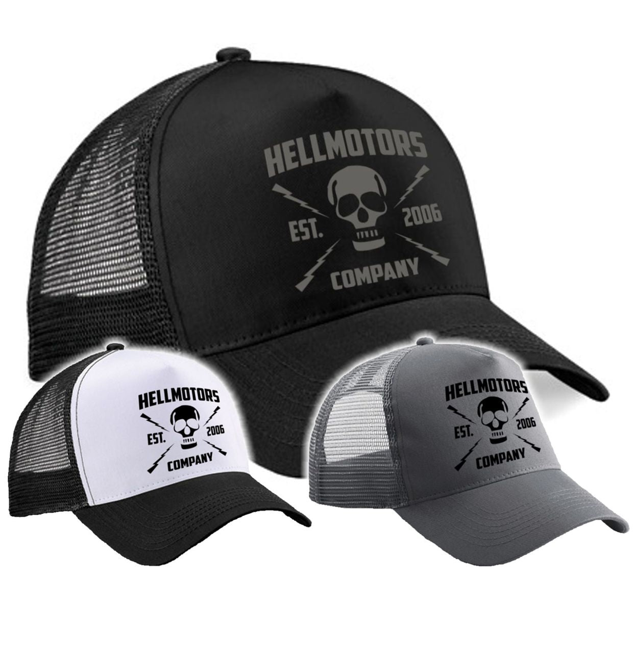 Trucker Cap Skull - Hellmotors