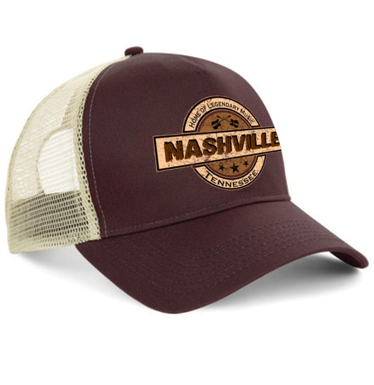 Nashville Tennessee Trucker Cap – Legendary Music Style