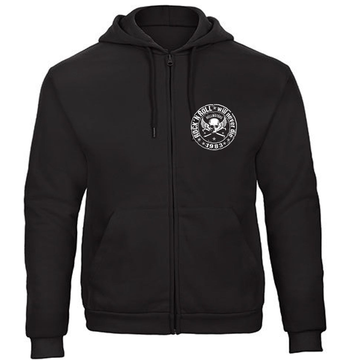Rock n Roll Kapuzenjacke