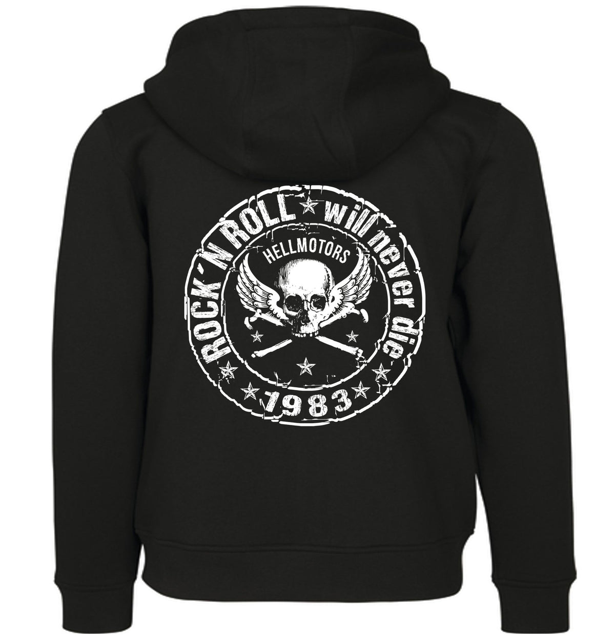 Rock n Roll Kapuzenjacke