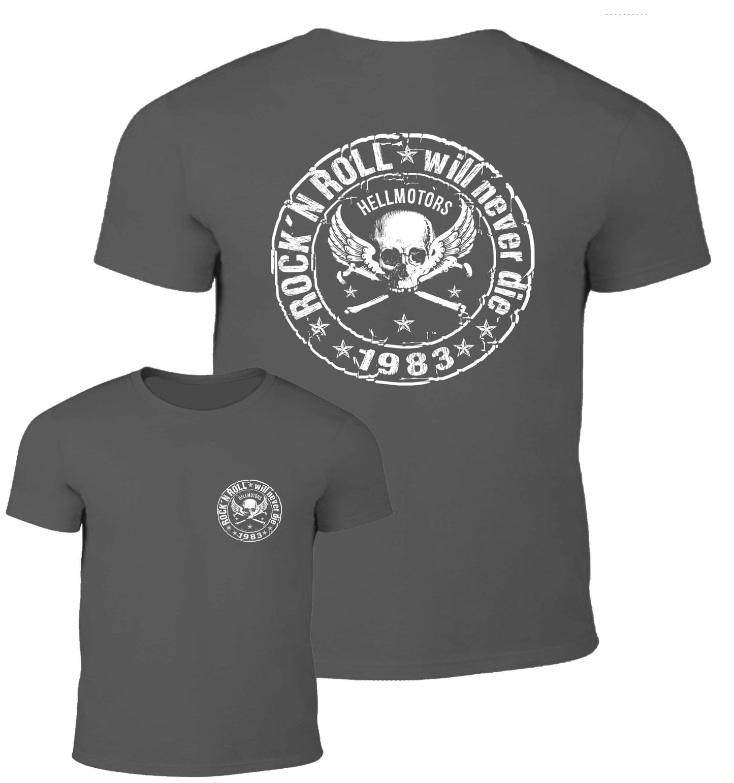 Rock n Roll - Herren Shirt zweiseitig