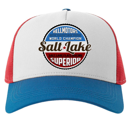 Trucker Cap - Salt Lake Race rot/weiß/blau