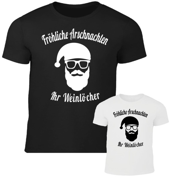 Herren Fun T-Shirt - Arschnachten