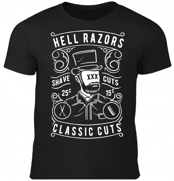 Herren T-Shirt Hell Razors