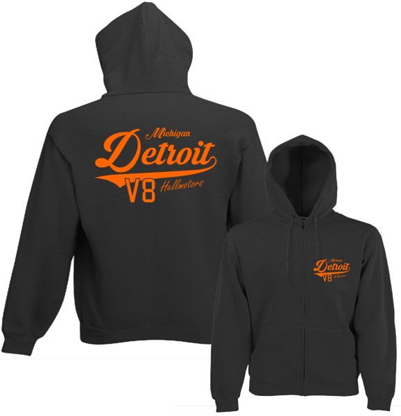 Herren Kapuzenjacke "Detroit V8"