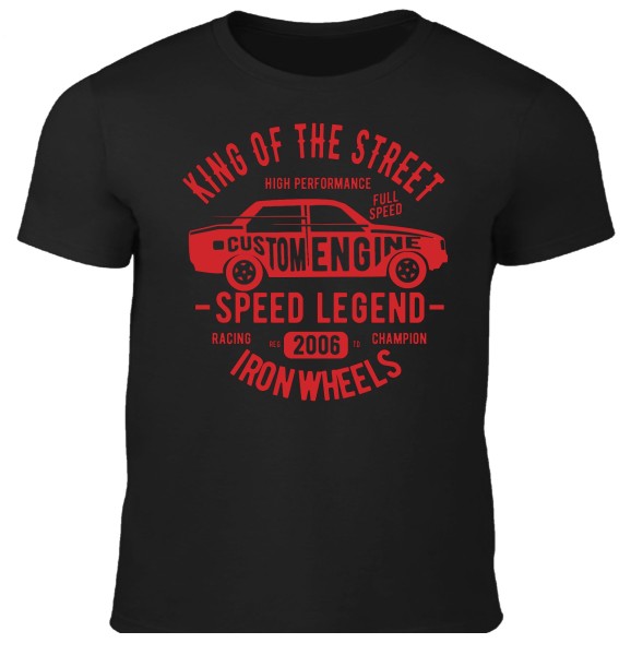 Herren T-Shirt King of the Street