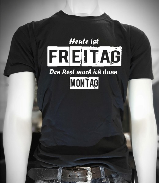 Herren Fun T-Shirt - Freitags T-Shirt