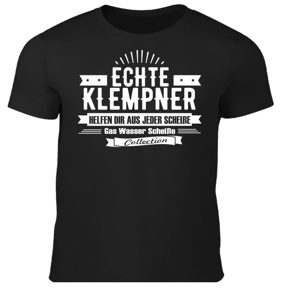 Herren Fun T-Shirt "Klempner 2"