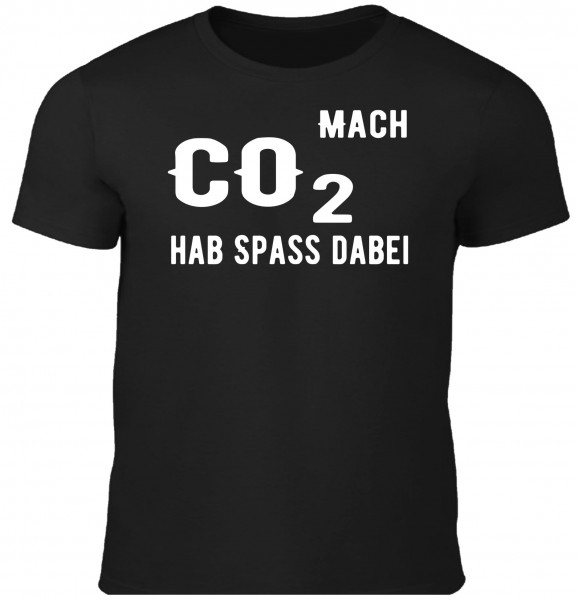 Herren Fun T-Shirt - CO2 Spass dabei